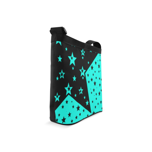 Aqua Stars Crossbody Bags (Model 1613)