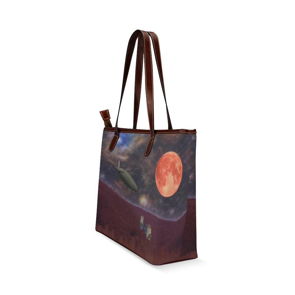 Night Flyer Shoulder Tote Bag (Model 1646)