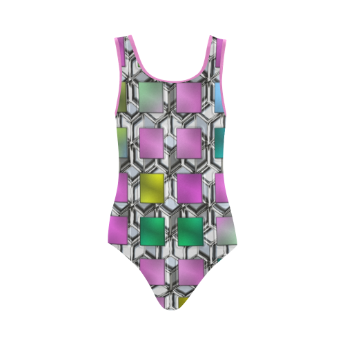 Square Nr1b Vest One Piece Swimsuit (Model S04)