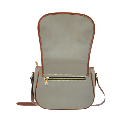 Desert Taupe Color Accent Saddle Bag/Large (Model 1649)