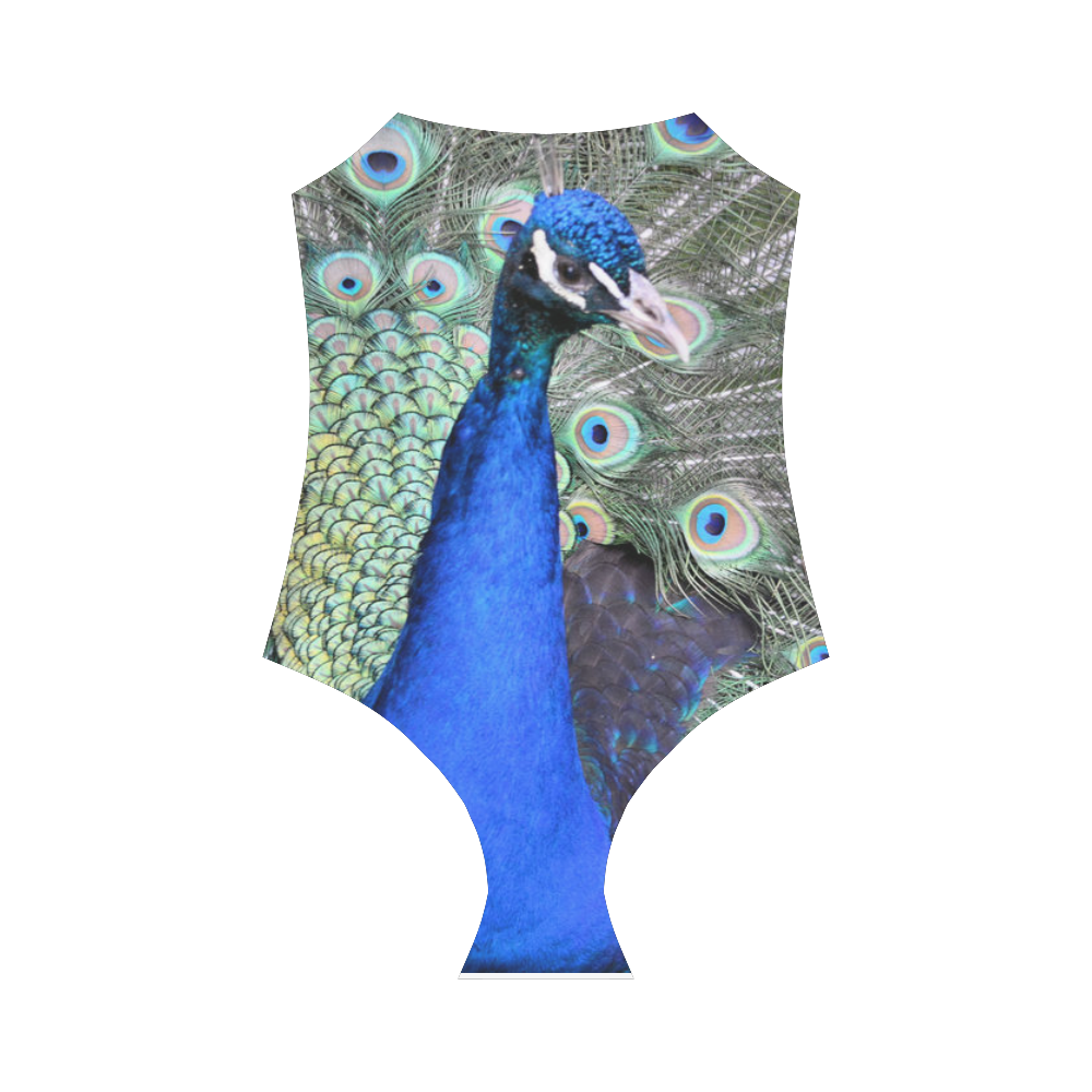 PEACOCK PEEKER Strap Swimsuit ( Model S05)