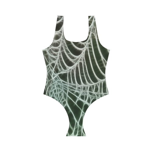 Spiders Net Vest One Piece Swimsuit (Model S04)