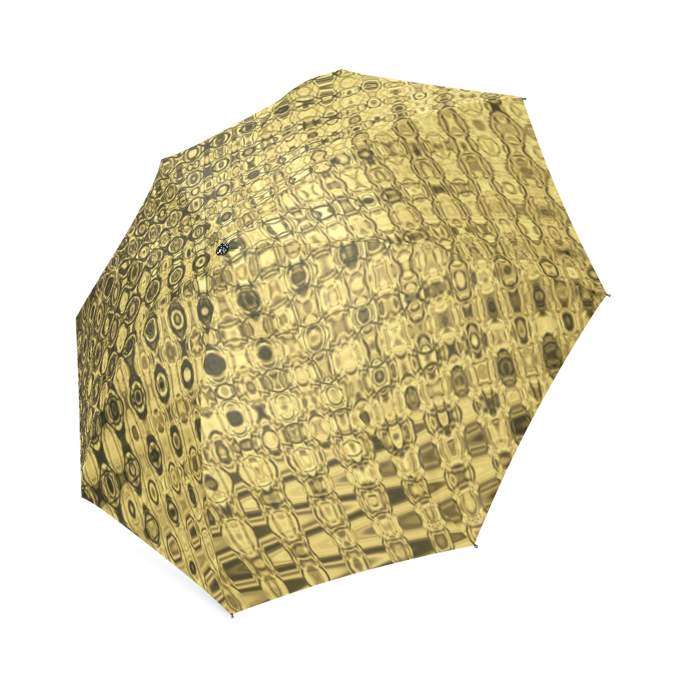 GOLD TEXTURE Foldable Umbrella (Model U01)