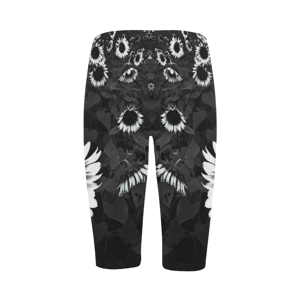 SUNFLOWERS 2 Hestia Cropped Leggings (Model L03)