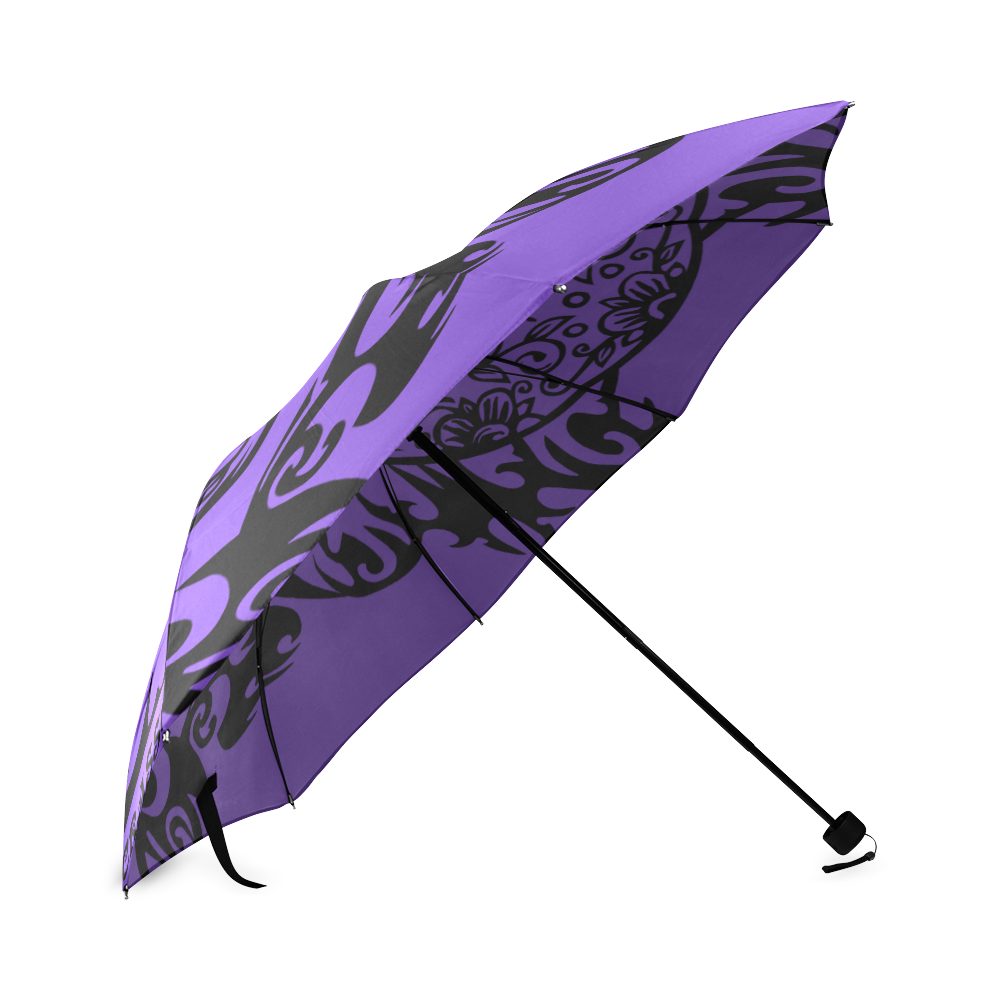 SKULL FILIGRAN Foldable Umbrella (Model U01)