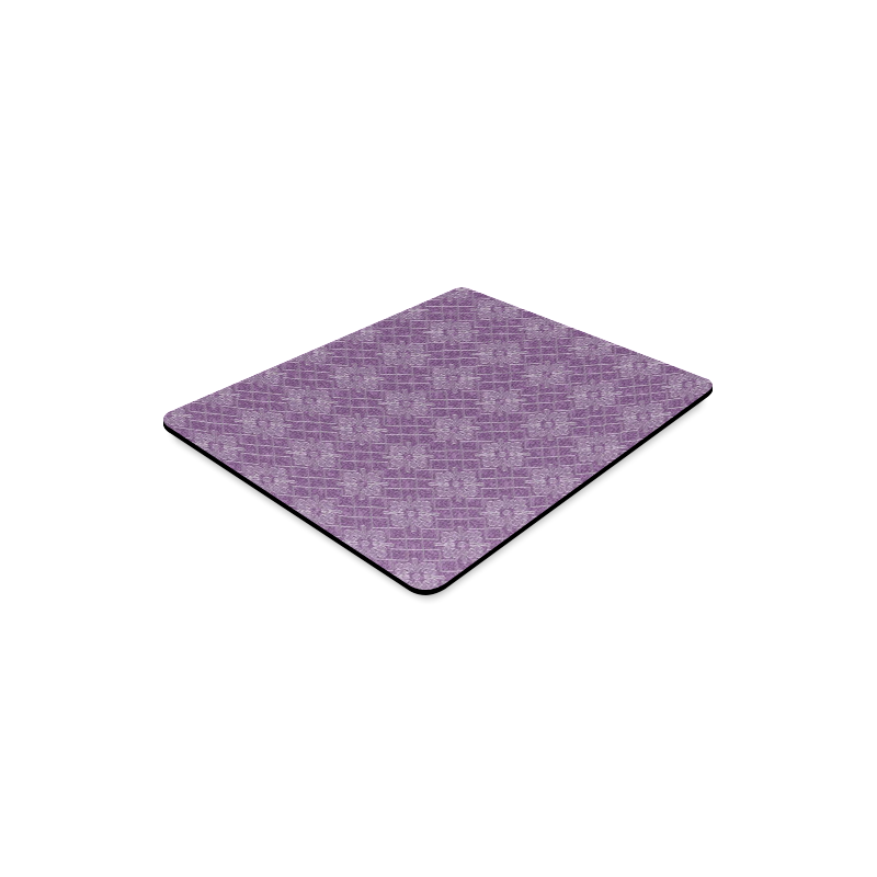 Lilac Jacuard Rectangle Mousepad