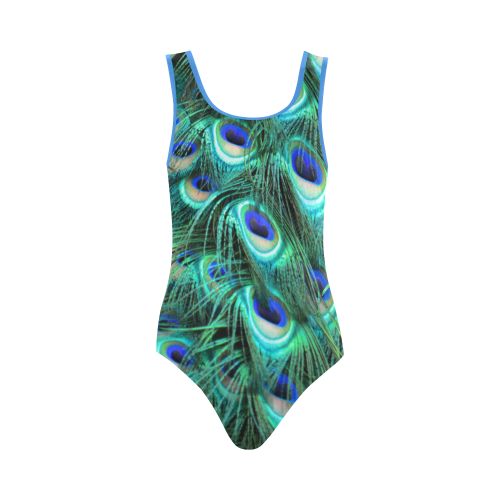 Peacock Power9 Vest One Piece Swimsuit (Model S04)