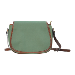 Vineyard Green Color Accent Saddle Bag/Large (Model 1649)