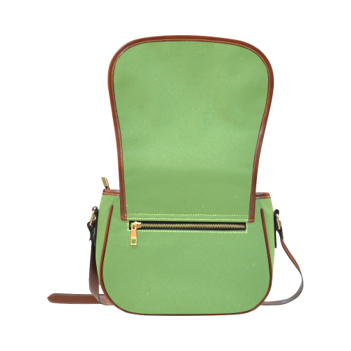Kiwi Color Accent Saddle Bag/Large (Model 1649)