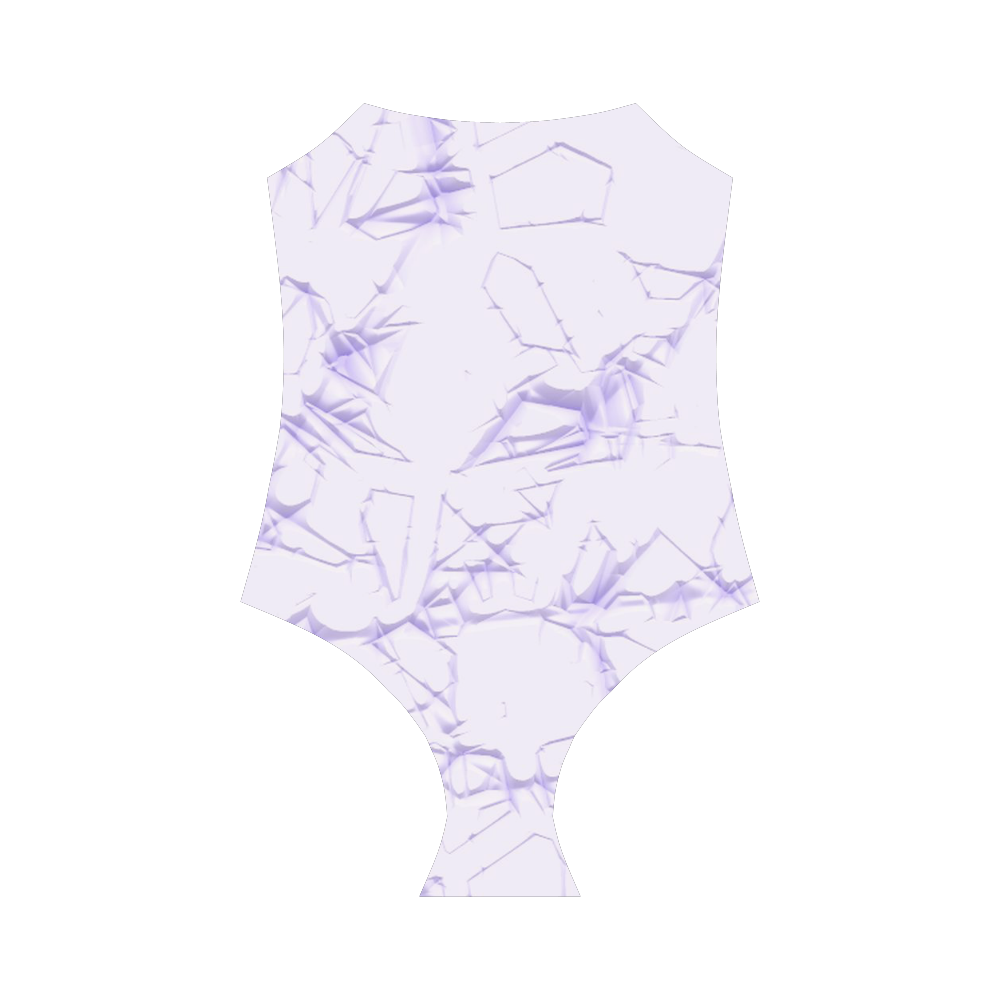 Thorny abstract,super soft Strap Swimsuit ( Model S05)