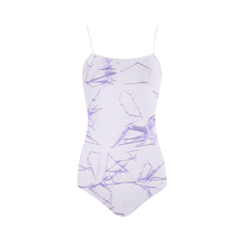 Thorny abstract,super soft Strap Swimsuit ( Model S05)