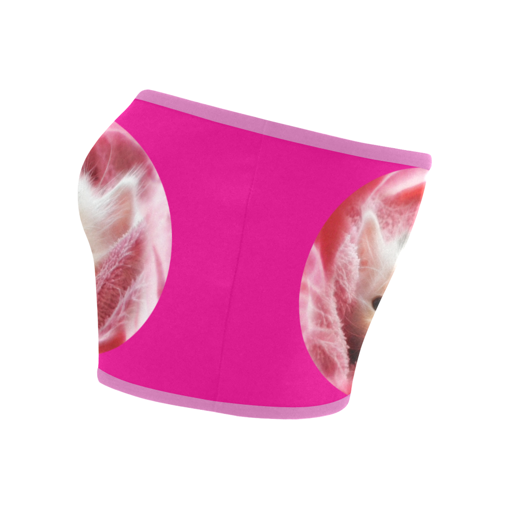 Kitty Loves Pink Bandeau Top