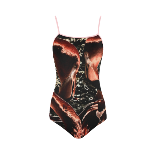 FLAMINGO DANCIN2 Strap Swimsuit ( Model S05)