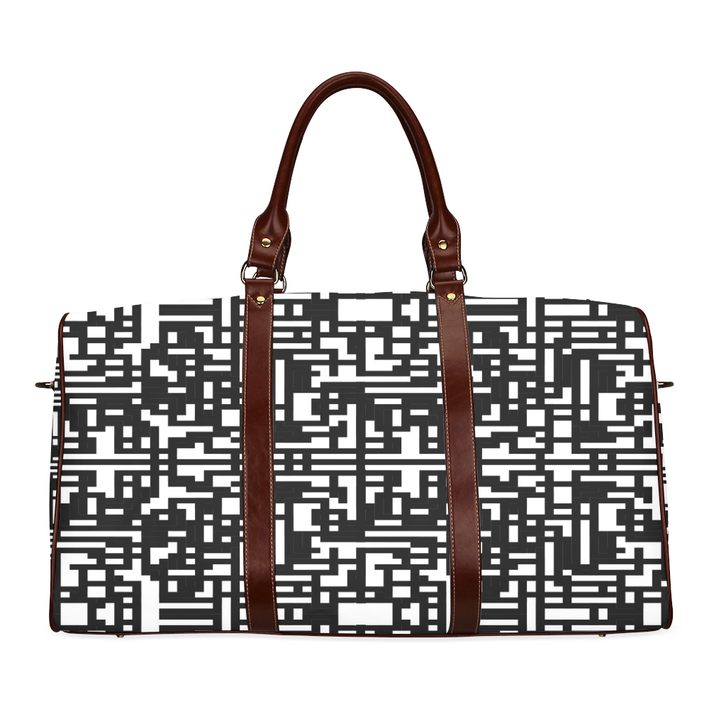 Maze Merge Waterproof Travel Bag/Small (Model 1639)