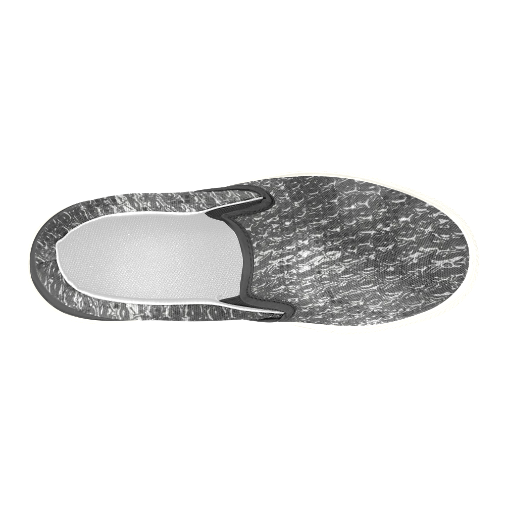 Slither Men's Slip-on Canvas Shoes (Model 019)