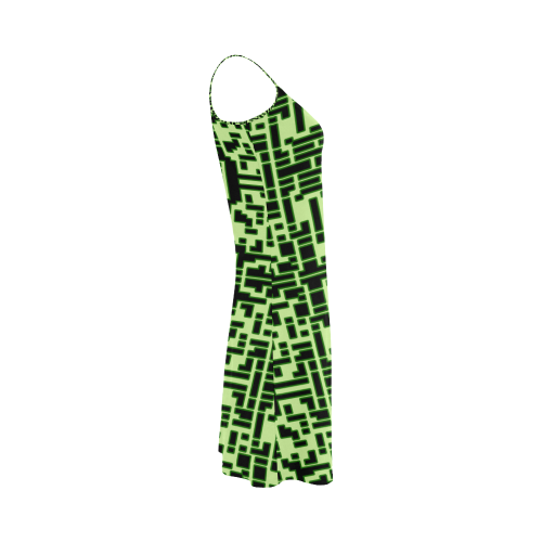 Psycho Glow Maze Alcestis Slip Dress (Model D05)