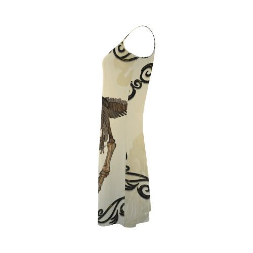 Dinosaur, t-rex Alcestis Slip Dress (Model D05)