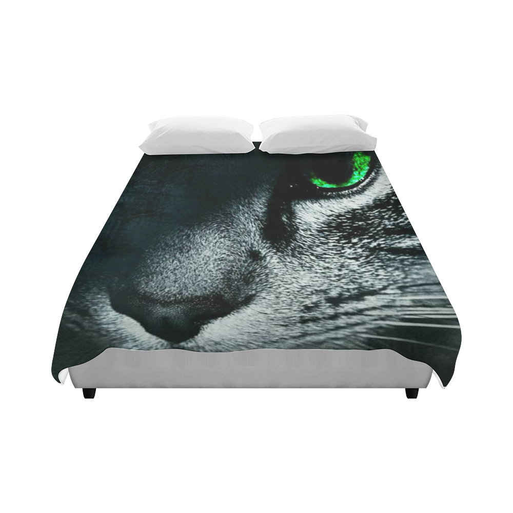 кот Duvet Cover 86"x70" ( All-over-print)