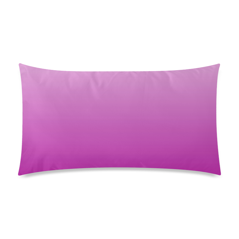 pink frost Rectangle Pillow Case 20"x36"(Twin Sides)