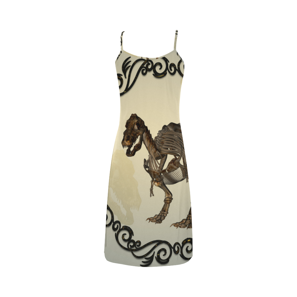 Dinosaur, t-rex Alcestis Slip Dress (Model D05)