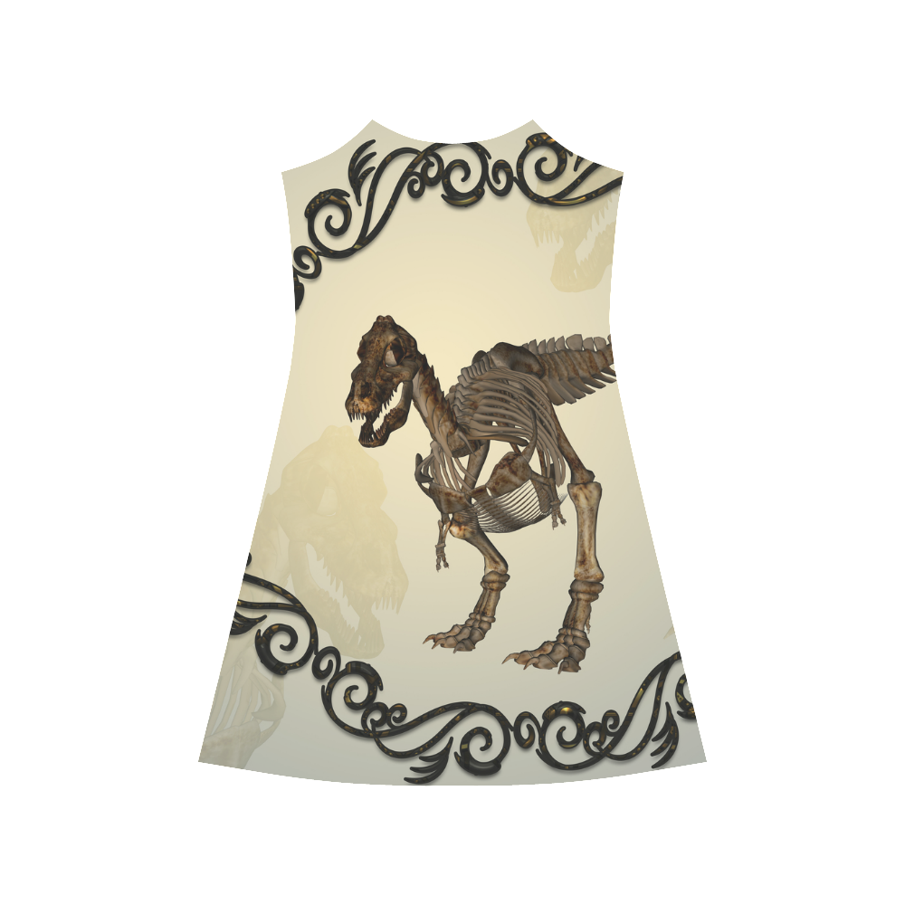 Dinosaur, t-rex Alcestis Slip Dress (Model D05)