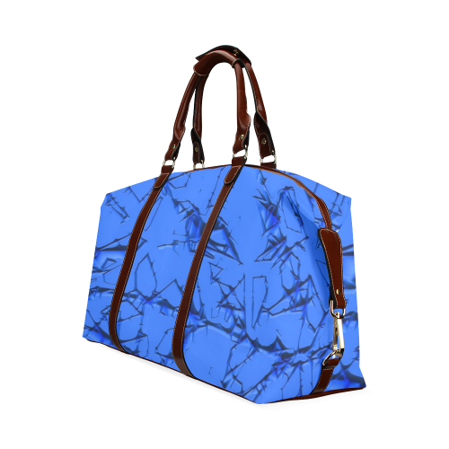 Thorny abstract,inky blue Classic Travel Bag (Model 1643)