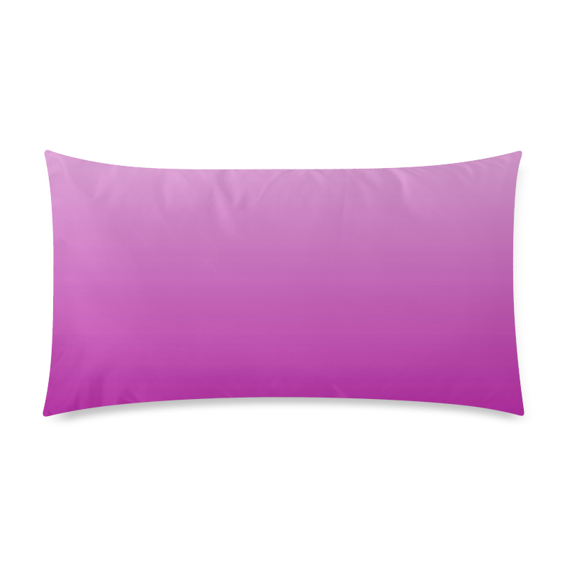 pink frost Rectangle Pillow Case 20"x36"(Twin Sides)