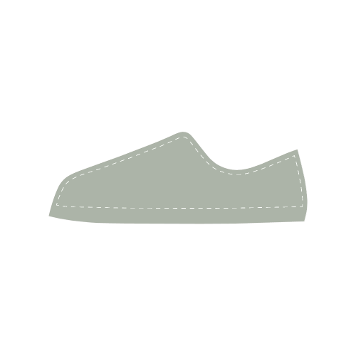 Sea Foam Men's Classic Canvas Shoes (Model 018)