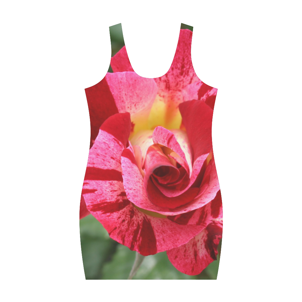 Pink Rose Medea Vest Dress (Model D06)