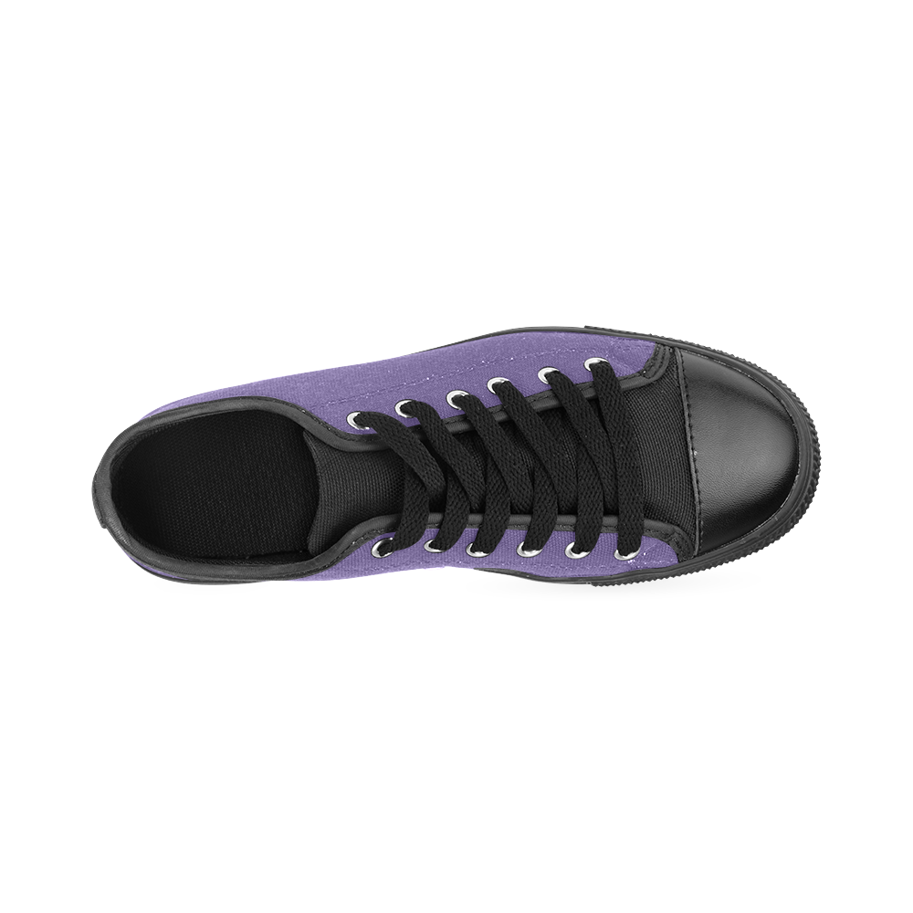 Ultra Violet Men's Classic Canvas Shoes (Model 018)