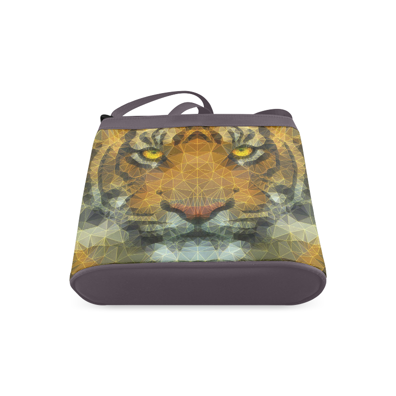 polygon tiger Crossbody Bags (Model 1613)