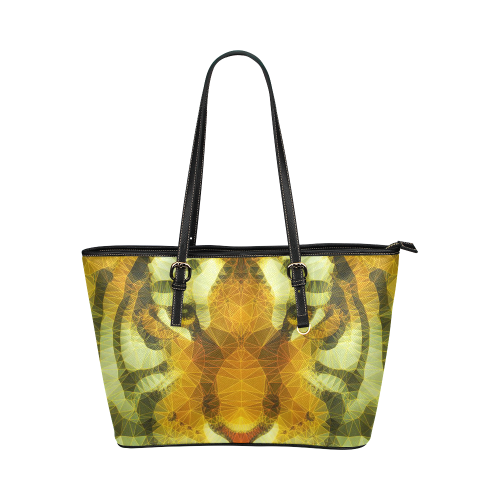 tiger Leather Tote Bag/Large (Model 1651)