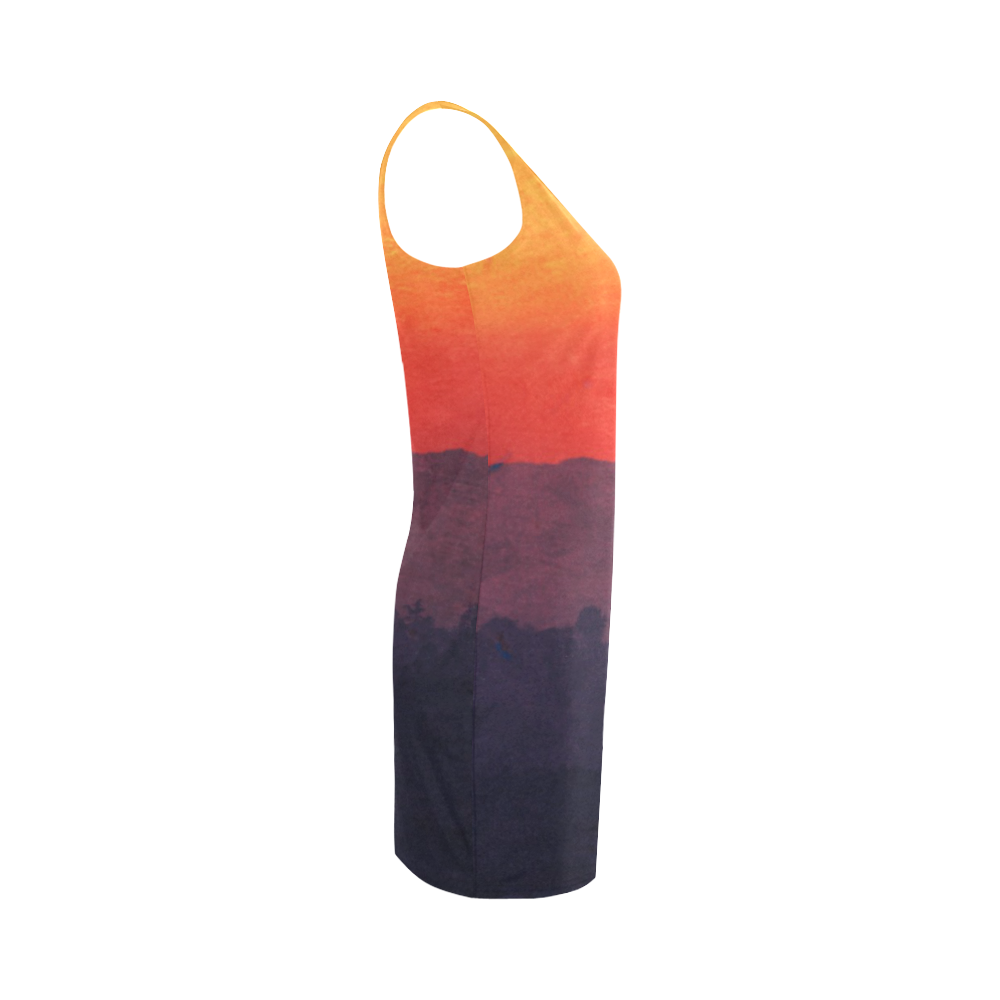 Five Shades of Sunset Medea Vest Dress (Model D06)