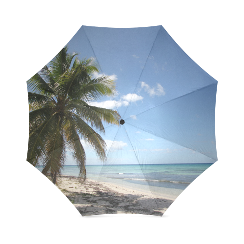Isla Saona Caribbean Paradise Beach Foldable Umbrella (Model U01)