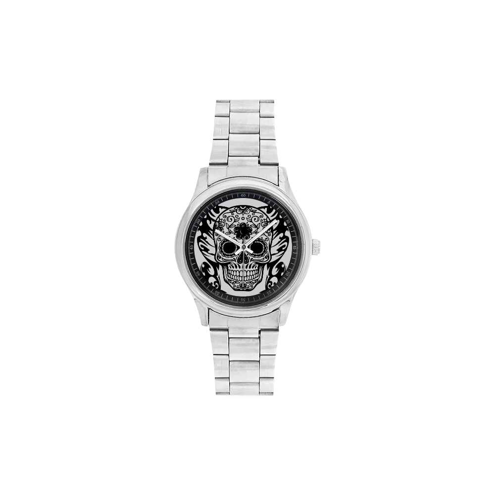 SKULL FILIGRAN Men's Stainless Steel Watch(Model 104)