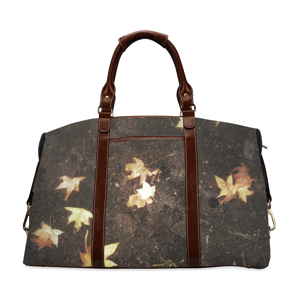 Fallen Leaves Classic Travel Bag (Model 1643)