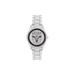 VEGAN CALF Men's Stainless Steel Watch(Model 104)