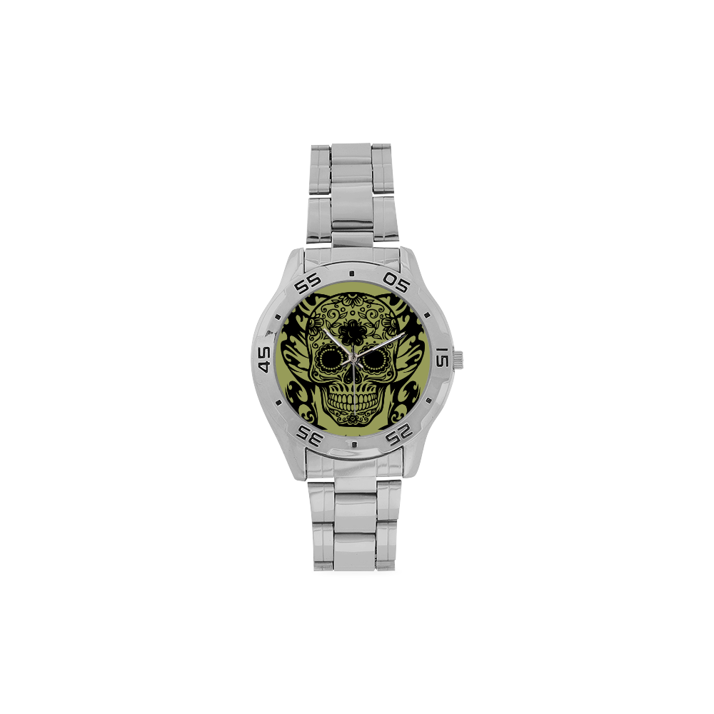 SKULL FILIGRAN Men's Stainless Steel Analog Watch(Model 108)