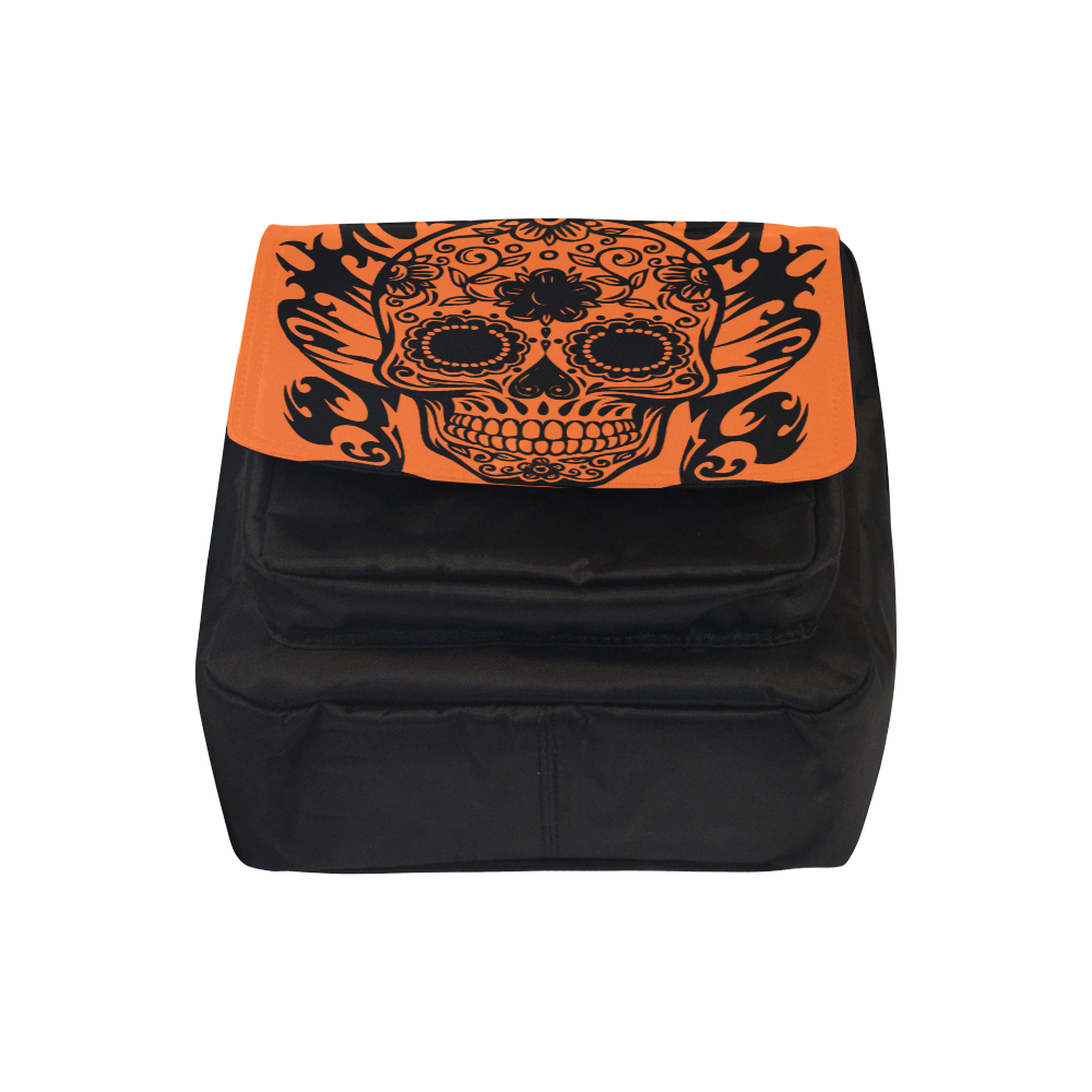 SKULL FILIGRAN Crossbody Nylon Bags (Model 1633)