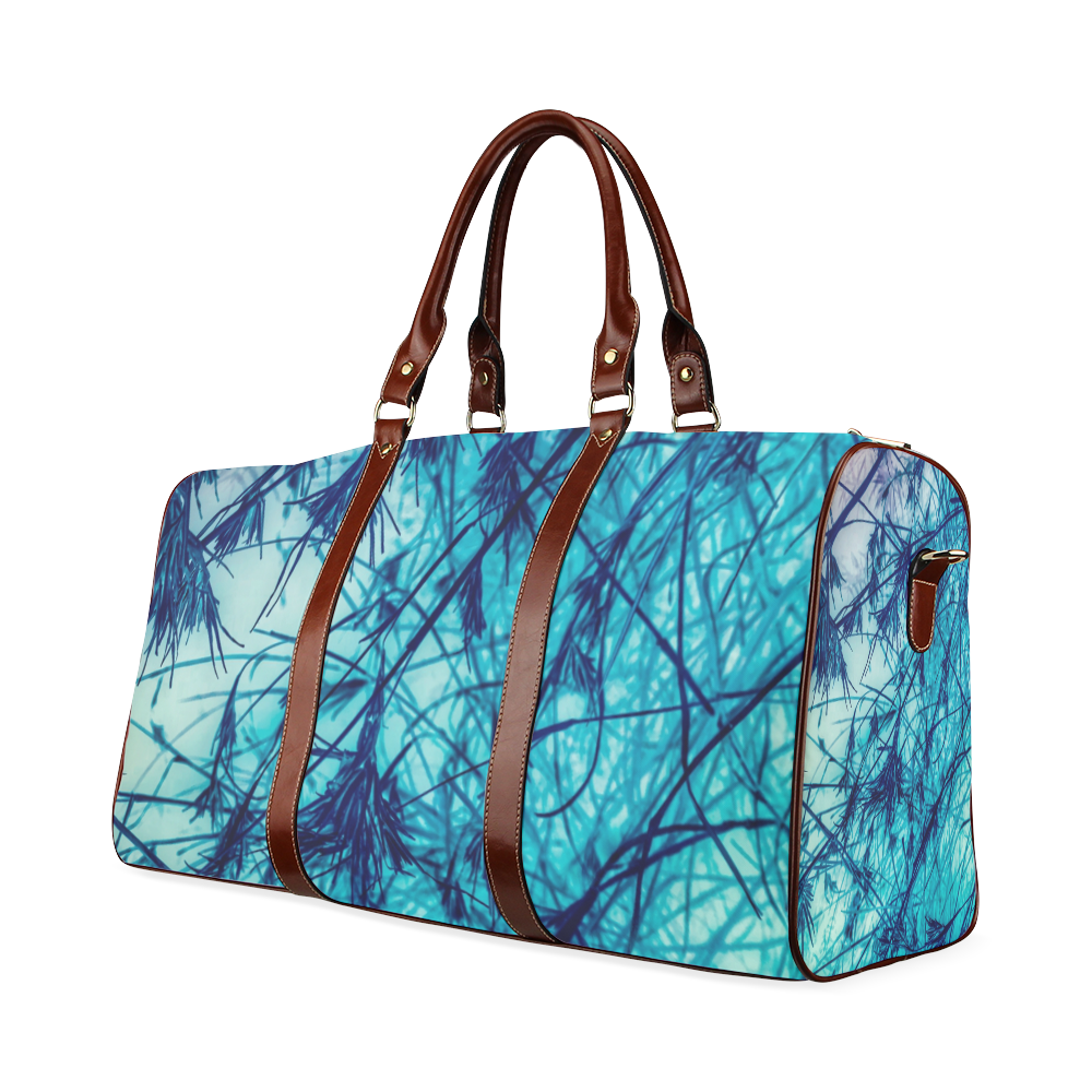 Blue Seeds Waterproof Travel Bag/Large (Model 1639)