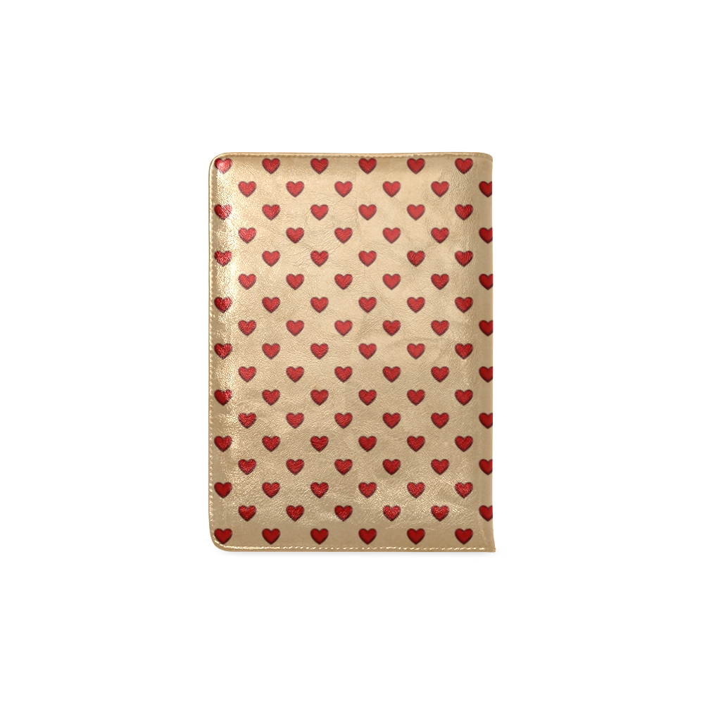 Retro Hearts Custom NoteBook A5