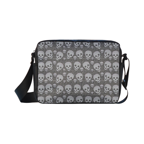 SKULLS EVOLUTION Classic Cross-body Nylon Bags (Model 1632)