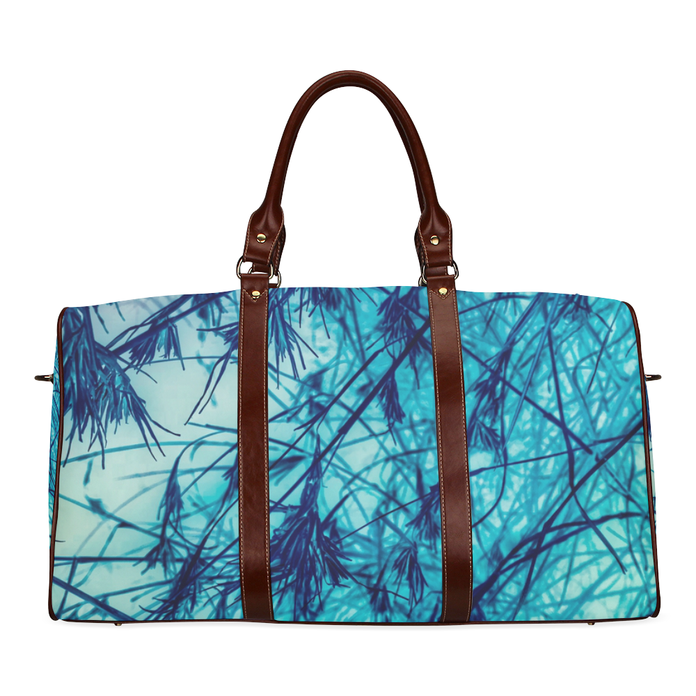 Blue Seeds Waterproof Travel Bag/Large (Model 1639)