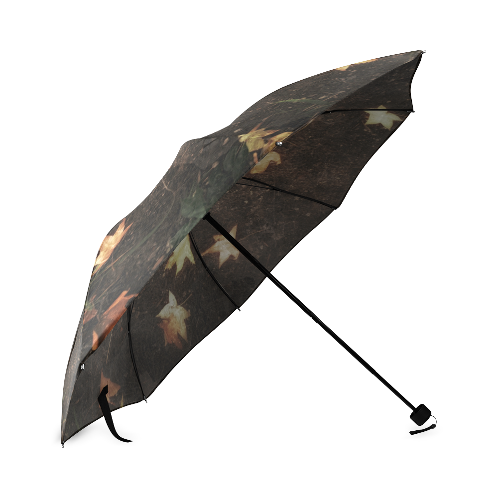 Fallen Leaves Foldable Umbrella (Model U01)