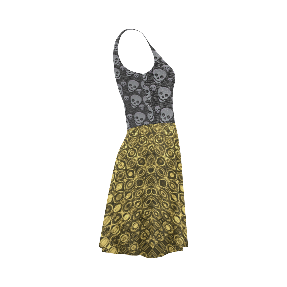 SKULLS LUXURY GOLD Atalanta Sundress (Model D04)