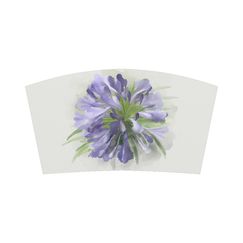Purple Flower Bandeau Top
