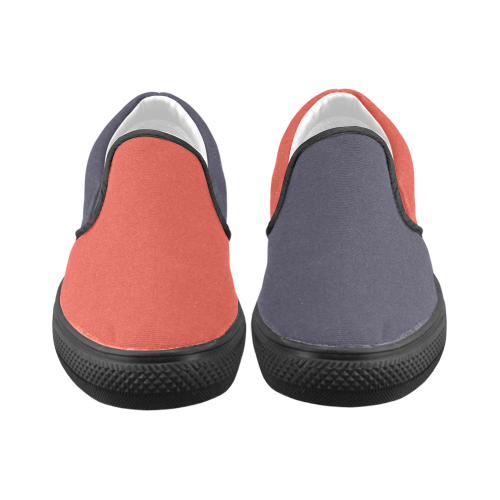 Eclipse and Fiesta Women's Unusual Slip-on Canvas Shoes (Model 019)