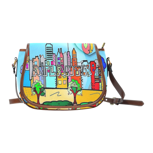 Atlanta by Nico Bielow Saddle Bag/Small (Model 1649) Full Customization