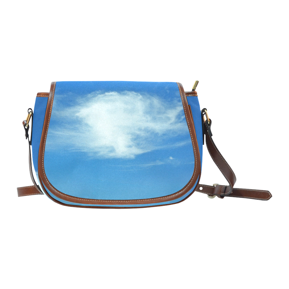 Summer Clouds Saddle Bag/Large (Model 1649)