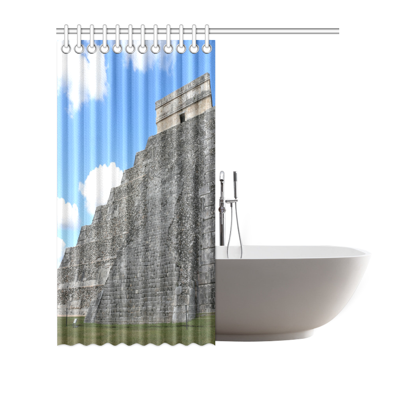 Chichen Itza Shower Curtain 72"x72"